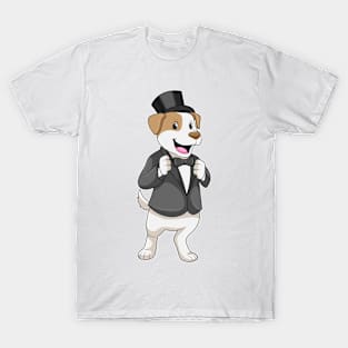 Dog as Groom with Ribbon T-Shirt